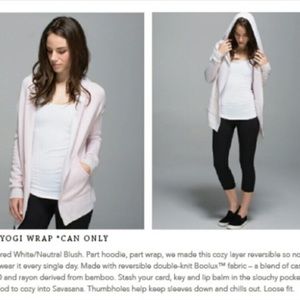 Lululemon cabin yogi wrap